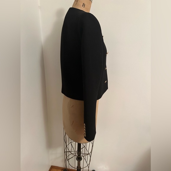 L’Agence True Collarleas black jacket blazer 2 - Picture 9 of 15